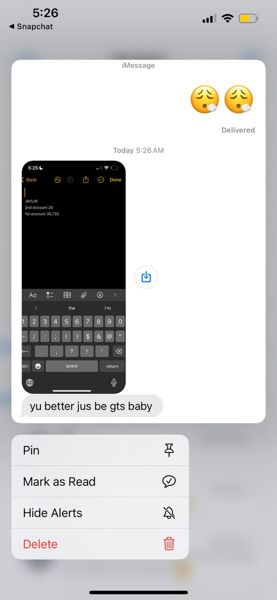 Obabyyjay's tweet image. Im cooked