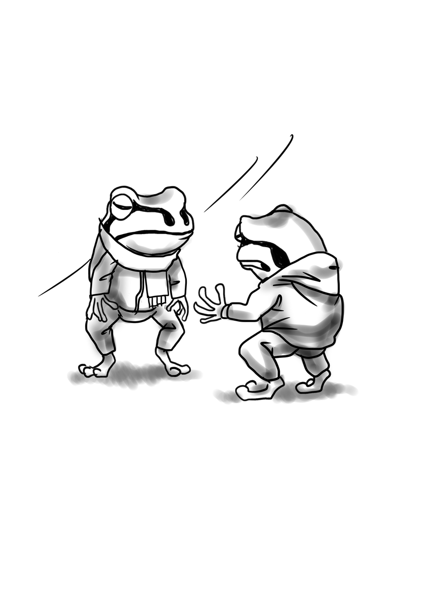 suck_hal's tweet image. 「…思ったよりいけるくね？」
「…思ったよりいけるね」

※結構西側の意見です