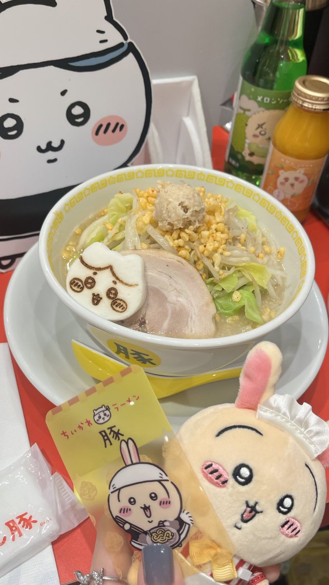 mgn_ng8's tweet photo. ちいかわラーメン行ってきました〜❣️

#ちいかわラーメン豚 https://t.co/A1k1der8Vy