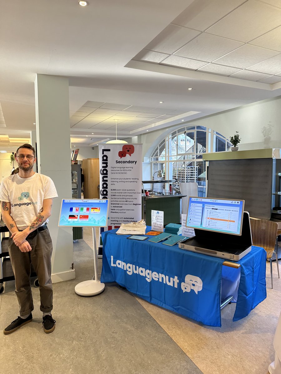 <a href="/CleworthMax/">Max Cleworth</a>  and Cameron had a fantastic time meeting so many of you at the <a href="/ismla_uk/">ISMLA</a>  London event last Saturday. A big thank you to everyone who came over to our stand to say hi! 🙌 
It was exciting to dive into conversations about the growing role of AI in education. At