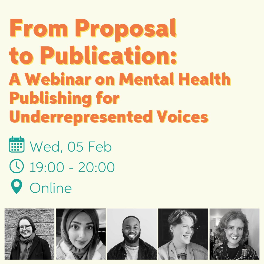 There's still time to sign up for our webinar next week which aims to shine a light on publishing mental health books!

Hear from JKP staff and JKP author <a href="/drchuks_/">𝙙𝙧 𝙘𝙝𝙪𝙠𝙨</a> ✨

Sign up: events.teams.microsoft.com/event/83ae2314…