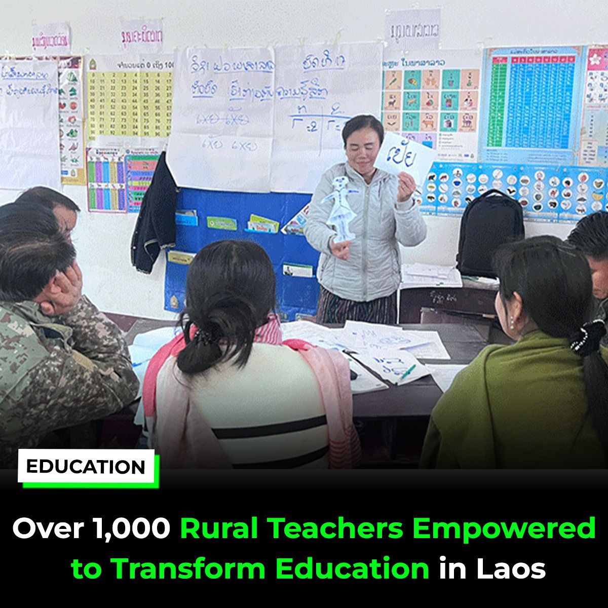 Over 1,000 rural teachers are undergoing workshops, focusing on overcoming language barriers through a government initiative.

Read more: buff.ly/4aBZm4K