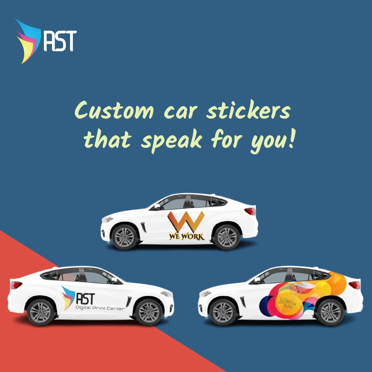 UaeAst's tweet photo. Your ride, your style! 🚗✨ Custom car stickers that stand out.
🌐https://t.co/k22zWq4nH6
✉info@astuae.com
CONTACT NO:+971 42865911
#CarStickers #VehicleBranding #CustomWraps #ASTUAE #DubaiPrinting #MarketingOnWheels #UAE https://t.co/wY5CdgMtcs