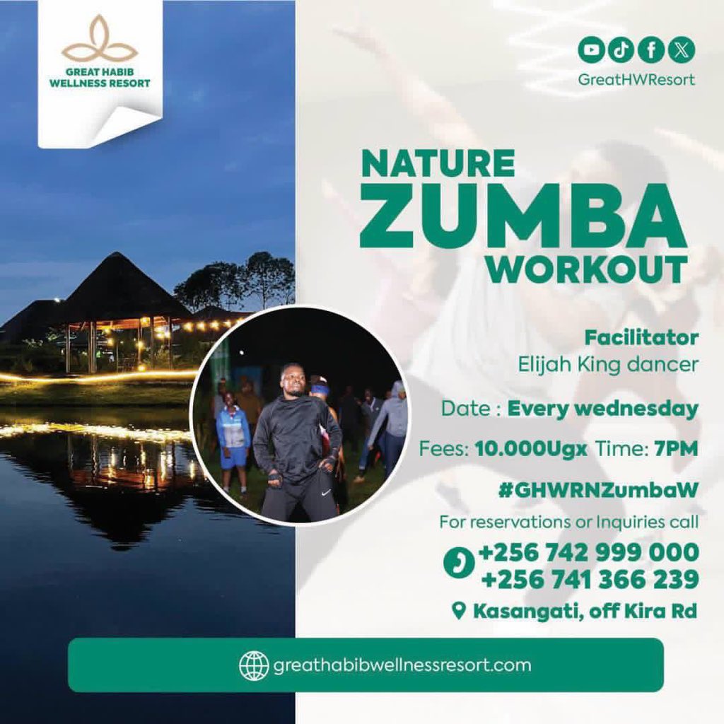 GreatHWResort's tweet photo. 🌿 Nature + Zumba = Your Midweek Energy Boost! 🌿

Join us for yet another rejuvenating Nature Zumba Workout this Wednesday where you will feel the rhythm, connect with nature, and keep fit in the most refreshing way! 

🌟 Tag your Zumba buddies and don’t miss out!  #GHWRNZumbaW https://t.co/vKlx4b3POA