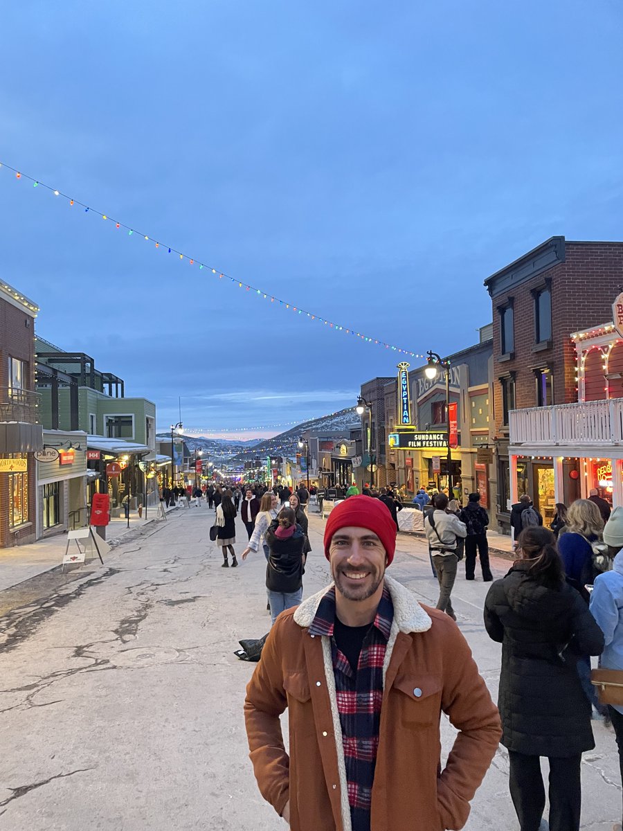 bradcordeiro's tweet photo. Hello, I am currently in Utah for the Sundance Film Festival to see the premiere of a film I worked on called "Deaf President Now!". https://t.co/A9X9GfjgAt