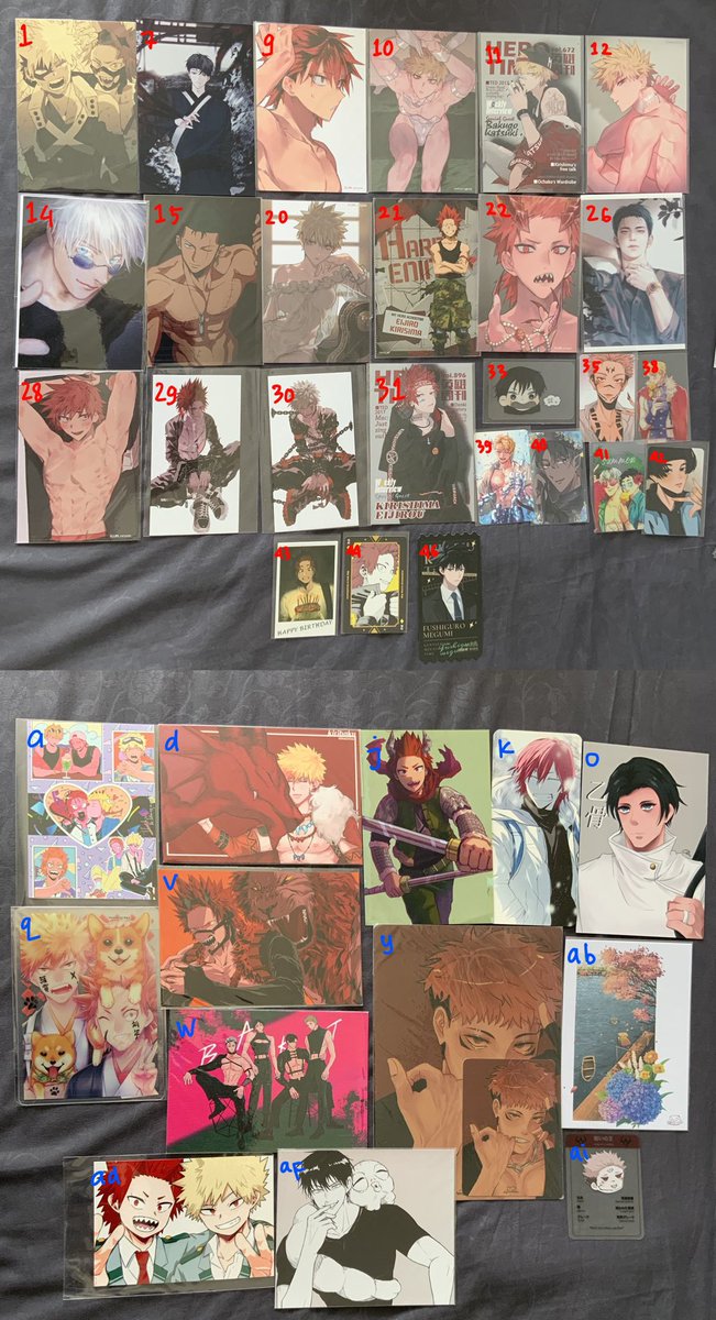 snooozingbear's tweet photo. @ANIMERCHJP yok nder,, aku udah pensi nggak collect bnha lagi.

standee bakugo BIB 100k
perkertasan 8k each
fuwa kiri 80k aja
omanjuu kiri 70k 

yuk take nder aku udah pensi.. kalo mau nego ya boleh (jangan sadis plis) https://t.co/WFXUM0tL8Y
