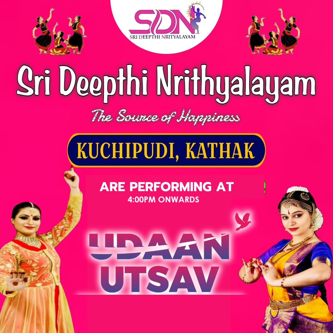 sevabharathitg's tweet image. 𝓦𝓲𝓽𝓷𝓮𝓼𝓼 𝓽𝓱𝓮 𝓜𝓪𝓰𝓲𝓬 𝓸𝓯 𝓓𝓪𝓷𝓬𝓮!

We are thrilled to announce that #SriDeepthiNrithyalayam will grace the stage at #UdaanUtsav with mesmerizing #Performances of #Kuchipudi &amp;amp; #Kathak 

#SevaBharathi #CulturalExcellence #DancePerformance #CelebrateCulture #Event