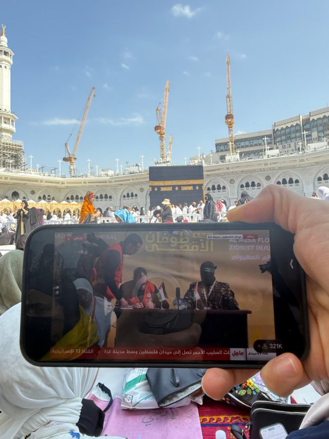 طوفان الأقصى وقضية المسرى من أمام الكعبة المشرفة
رغم أنف ابن سلمان وكل المتصـhينين!!
#عشر_ابن_سلمان_عجاف