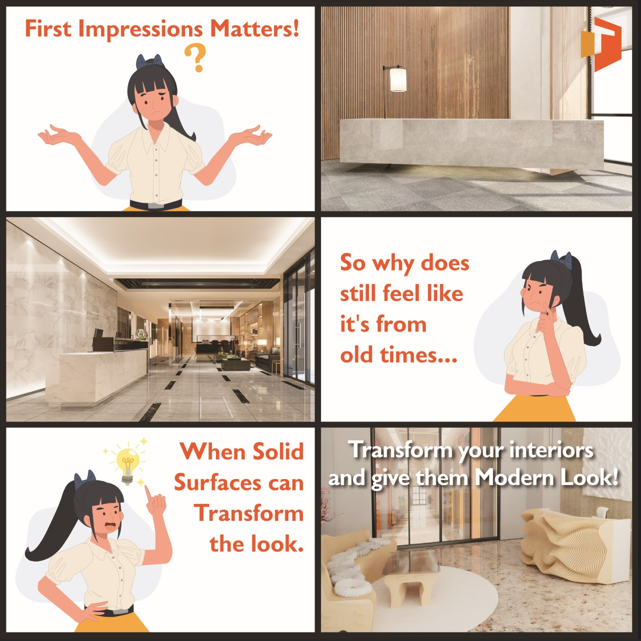 tranquilglobal's tweet image. Design shapes how spaces are perceived. Solid surfaces combine durability, low maintenance, and a sleek, modern aesthetic to create inviting and sophisticated interiors.

Email: info@tranquilglobal.com
Visit tranquilglobal.com

#DesignTips #ModernSpaces #SolidSurfaces