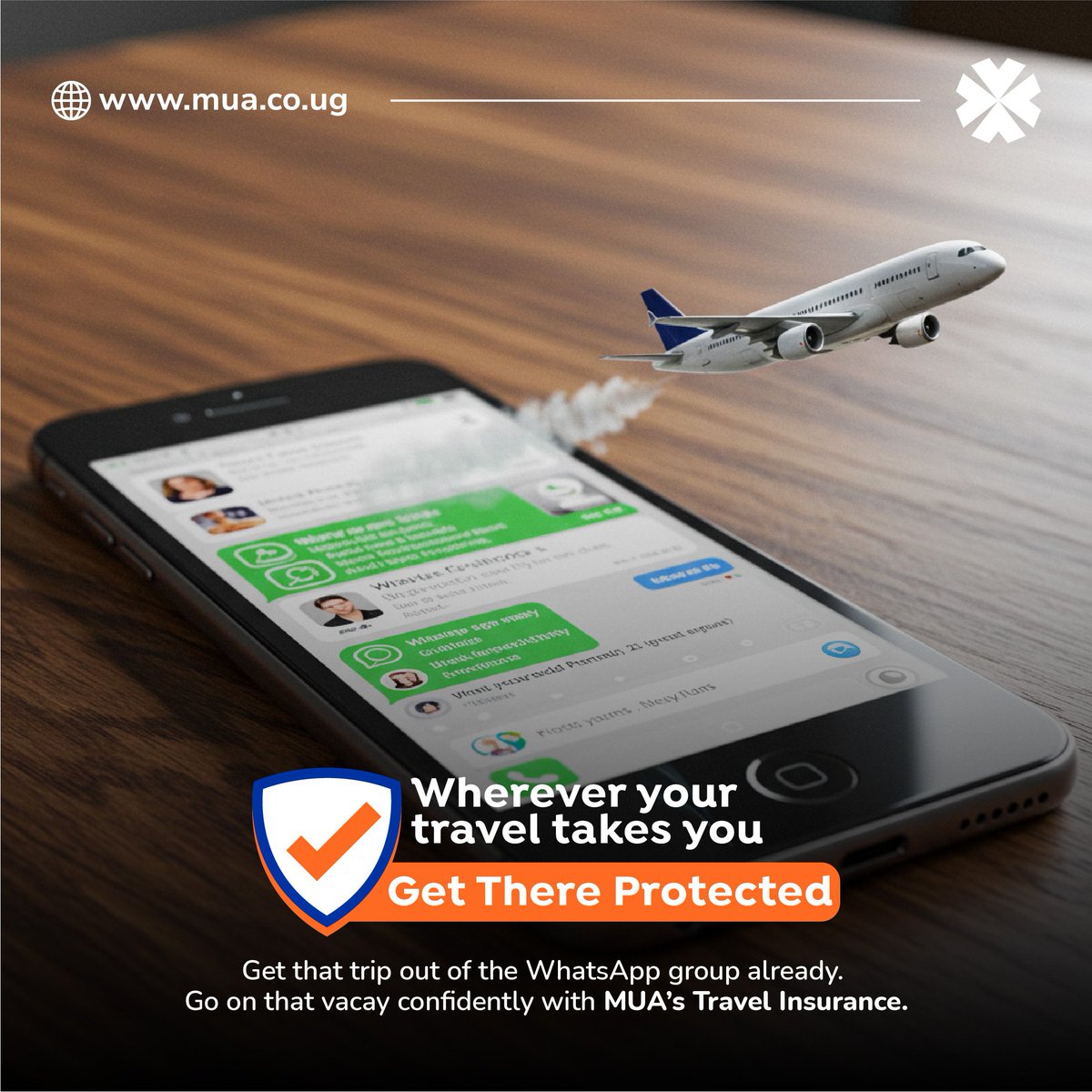 MuaUganda's tweet photo. Get our Travel Insurance cover and travel confidently to your desired destination.

Get in touch with us via 0200 411 300, WhatsApp 0707888381, or browse https://t.co/OhuZJVrEbE to learn more.

#GetThereProtected #InsuranceThatMovesYouForward https://t.co/nB7UATpKm0