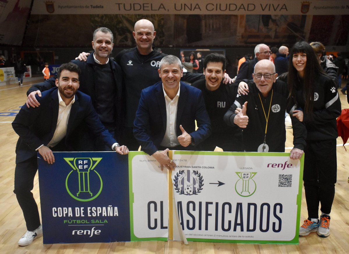 xavie68's tweet photo. ✅ clasificados para la Copa de España
✅ Copa Catalunya
✅ 22 puntos

Primera vuelta 🔝 a por mas 💪
#ilovethisgame #futsal #graciespertant https://t.co/ZHyZHfmTAj