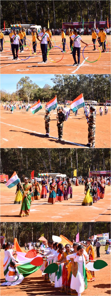 दिनांक 26.01.2025 को 76वें गणतंत्र दिवस का आयोजन @एनएमडीसी लिमिटेड दोणिमलै।