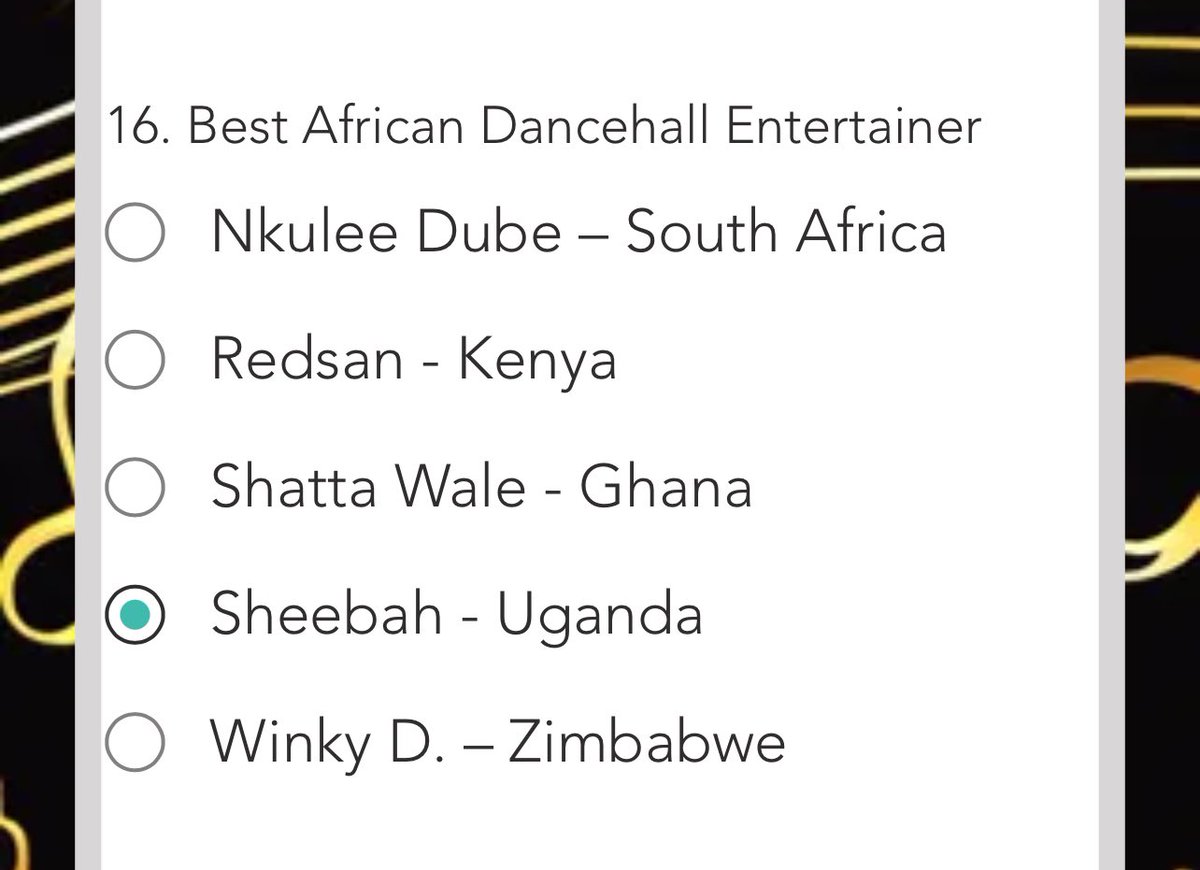 Thank you International Reggae and World Music Awards - IRAWMA for the nomination 👏  Sheebaholics, let’s vote and bring this home 🙏🏾 Link irawma.com
