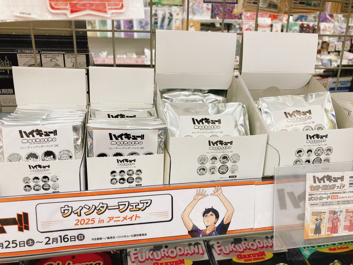 グッズ入荷情報】 「ハイキュー!! mochocho Vol.2 トレーディング