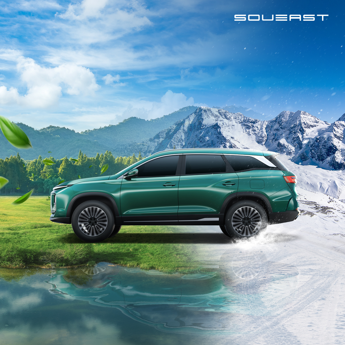 SOUEASTGlobal's tweet image. Spring roads are ready for you, and so is the SOUEAST S09! With a powerful engine that delivers impressive performance, you will conquer the road ahead with ease.  Feel the power. Enjoy the ride. 🚗💨
#EASEYOURLIFE #SOUEAST #SOUEASTS09 #BESOULKNIGHT