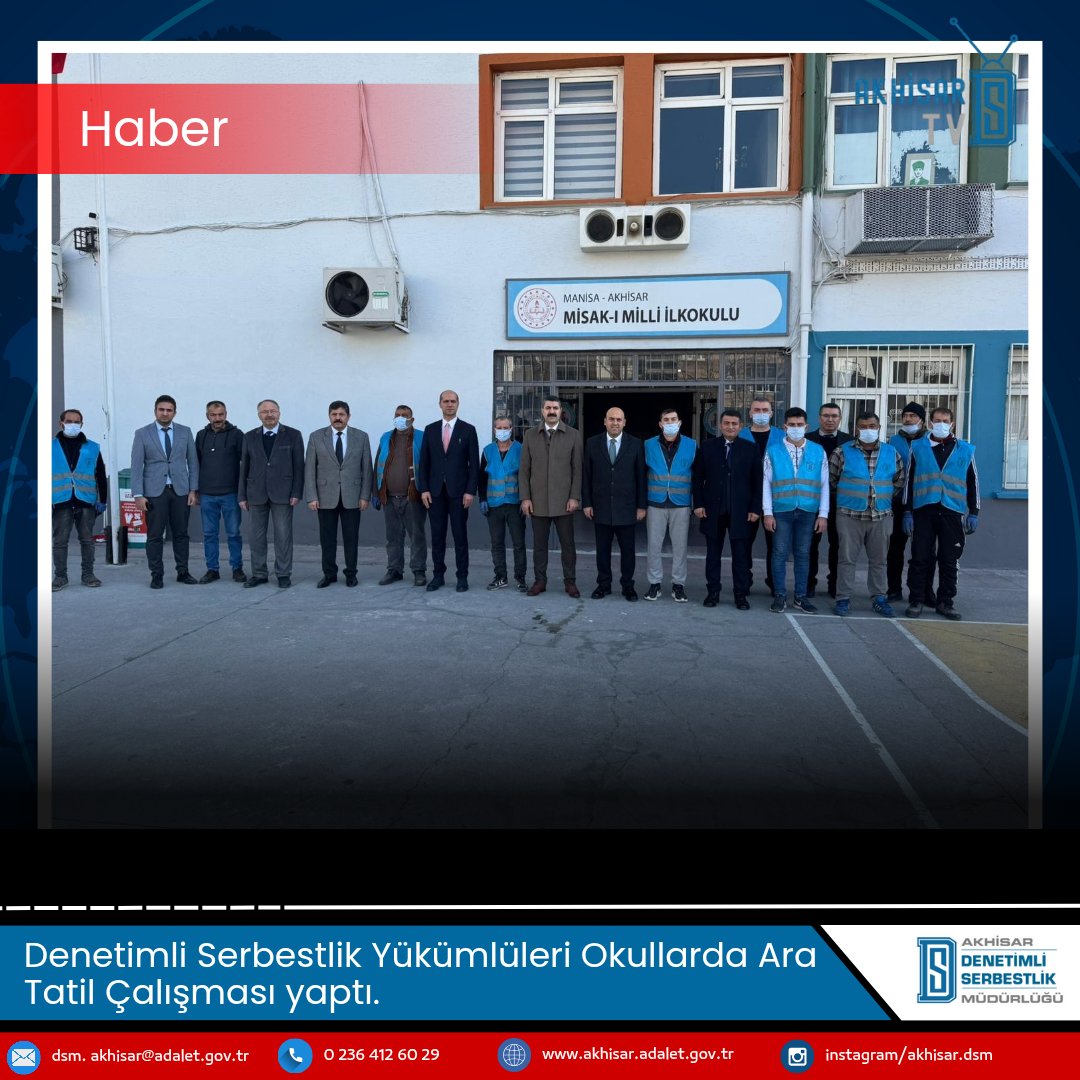 akhisardsm's tweet photo. Denetimli serbestlik müdürlüğümüz bünyesinde bulunan hükümlülerin yeniden suç işlemesini engellemek, toplumu suça karşı korumak, hükümlülerin ekonomik ve sosyal gelişimlerine katkıda bulunmak, toplumda üretken bir işleve sahip olarak yaşamlarını idame ettirmeleri amacıyla 1/2 https://t.co/iWuEwG4XyD