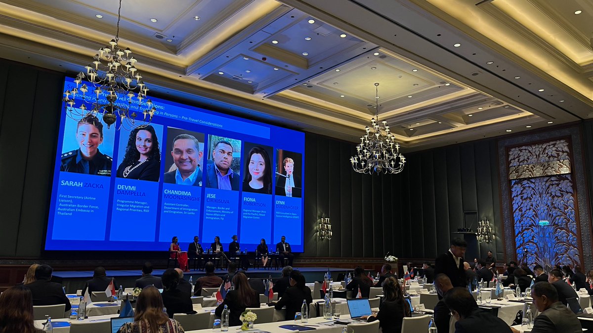 🔎What are the root causes of irregular migration, and how might they influence people smuggling or human trafficking operations?

💡A diverse panel of experts shared insights on pre-travel considerations to prevent people smuggling and human trafficking: examining the role of