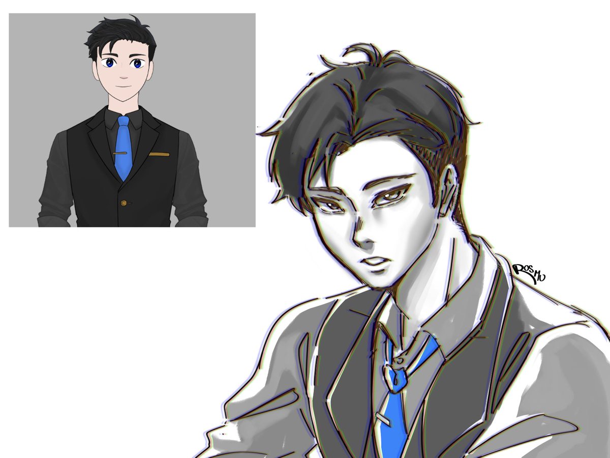 Sketching practice! I used <a href="/GlitchMurv/">GlitchMurv</a>'s model for reference!