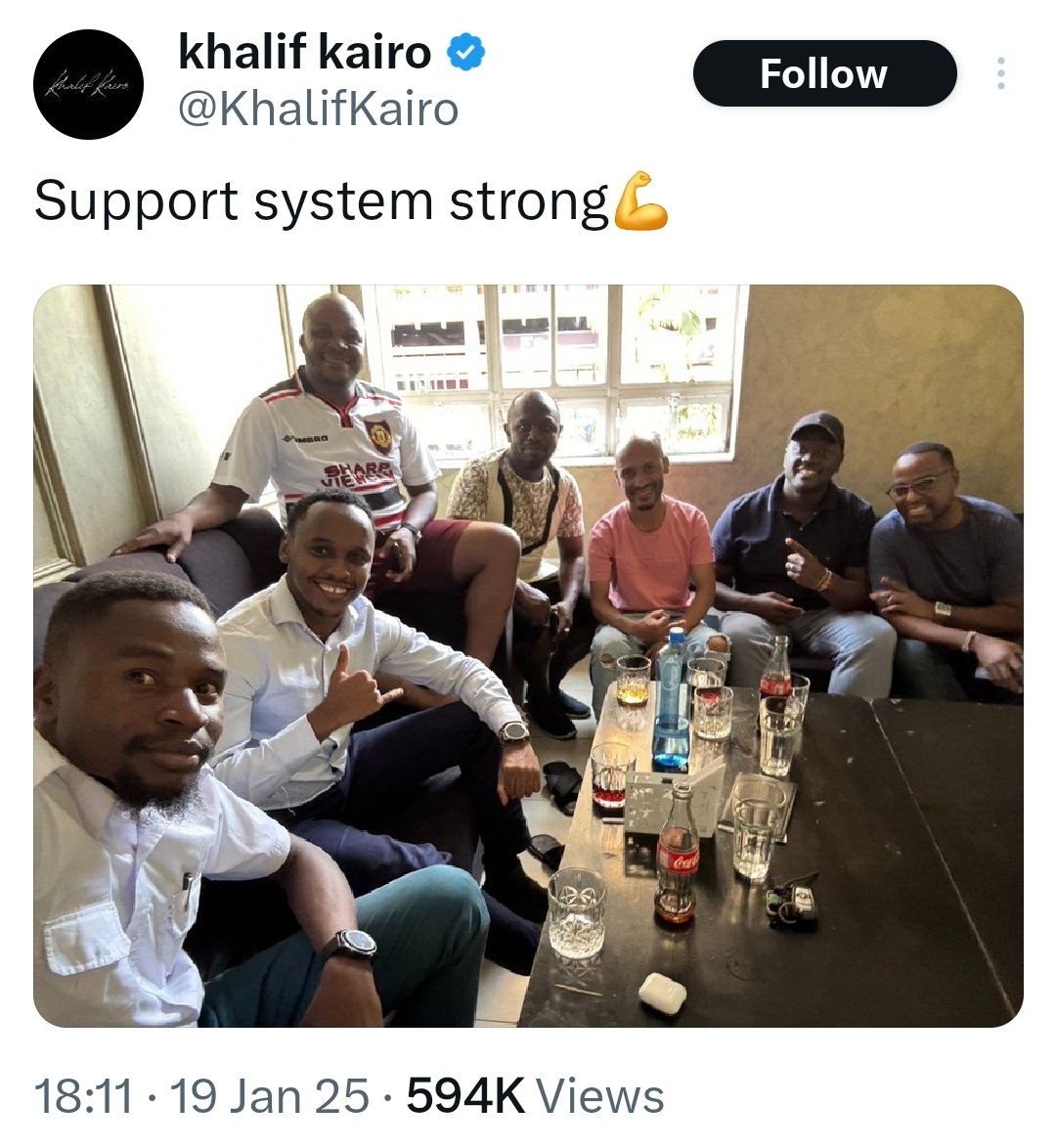 mwabilimwagodi's tweet photo. Khalif Kairo's Flex Mobi was incorporated on 14th January 2025 in Delaware (a shell companies State). He met with his "support" system on 19th January most likely to plan the wash wash activities for this new incorporation. https://t.co/fCxL6D9n8o