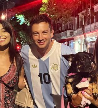 shlofolina's tweet photo. one thing about tyler? he’s ALWAYS going to sport an argentina jersey https://t.co/ImslmrA7FF