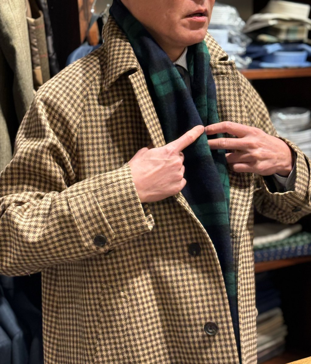 lovatmill kirktonツイード500gmsでコートをご注文いただきました。いつも有難うございます。