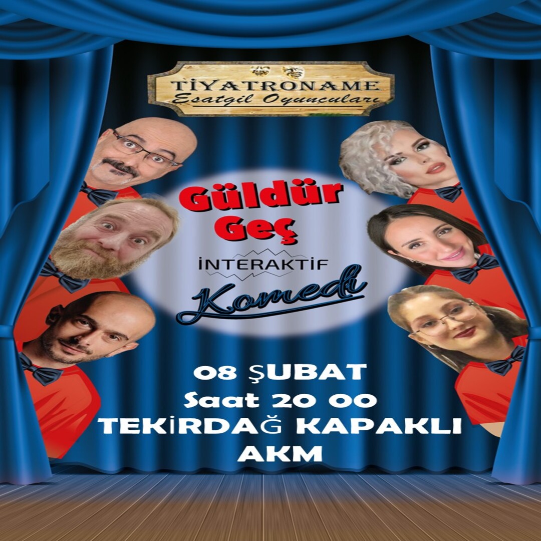 Kahkaha tufanı Kapak'lı da biletler Biletinial ve Ylldızkent Ekomini Markette😊 #tekirdag #tiyatro #komedi #etkinlik