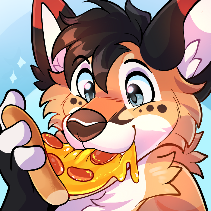 EctoDrool's tweet photo. [COMM] Pizza!! �� https://t.co/QlSi7rk8wJ