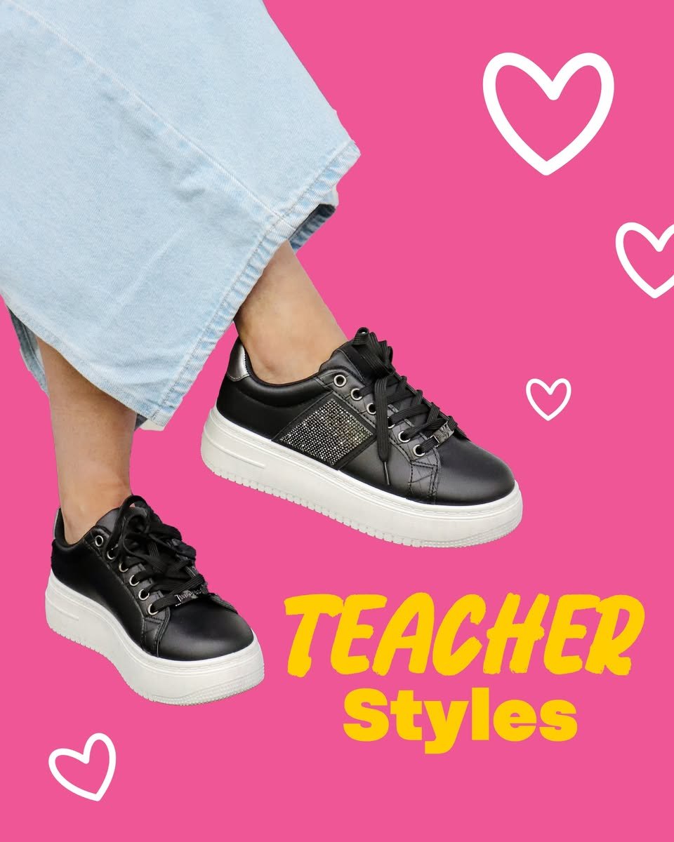 spendlessshoes's tweet photo. Teachers, looking for shoe inspo? Swipe to check out the styles that can keep up with your busy days! 🍎📚✏️ | #ItFeelsGoodToSpendless https://t.co/614YJCUxc6