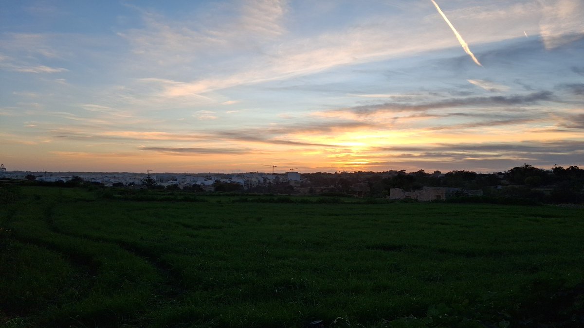 Sunset over Malta.. pure bliss #malta #maltese