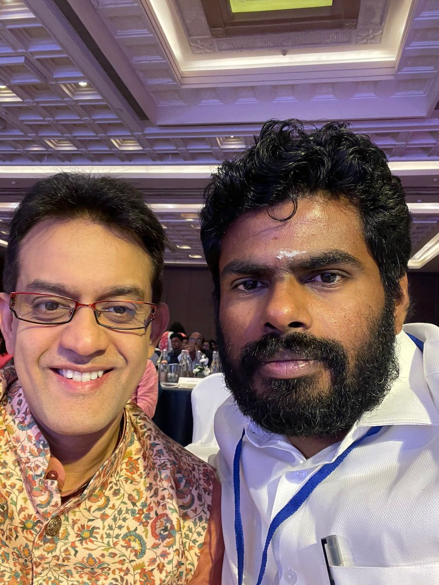 vikramsampath's tweet photo. Diverse &amp; eclectic sessions at #ThinkEduConclave of @NewIndianXpress with wonderful speakers including  @GovernorBihar  Arif Mohammad Khan Sahab, @sanjeevsanyal &amp; @annamalai_k in the morning session on several interesting topics. @PrabhuChawla @kavereeb https://t.co/HhYKLrPxP9