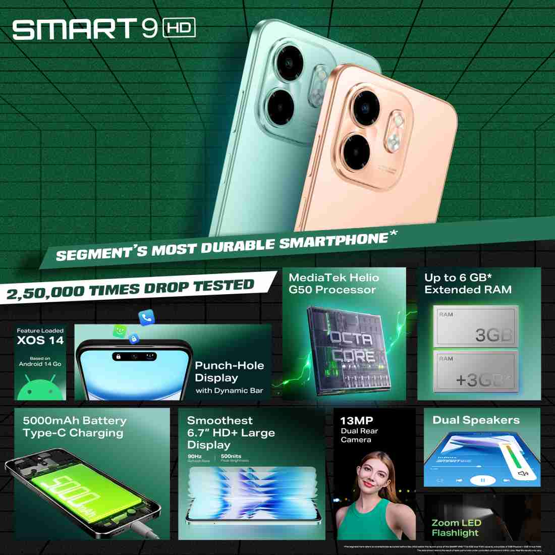 Infinix Smart 9 HD launched in India