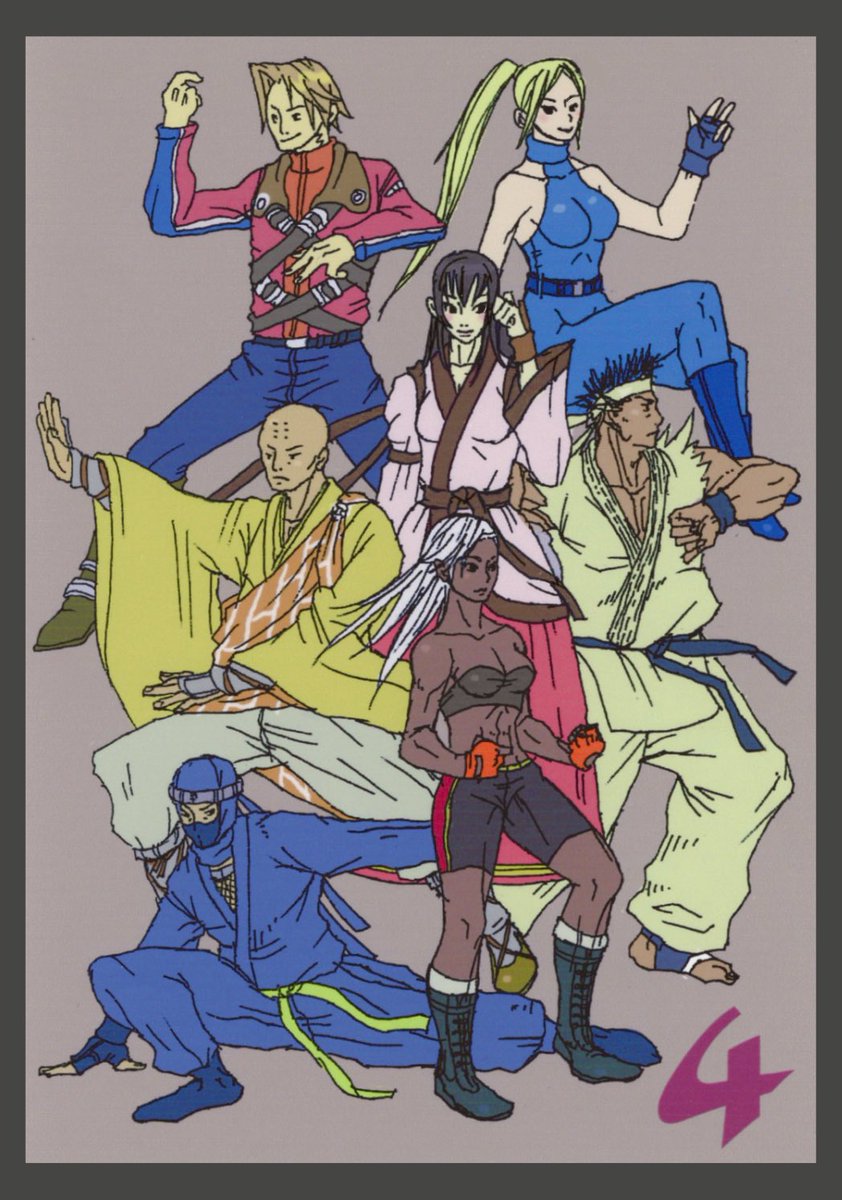 「VF5REVO発売おめでとう絵を描くの忘れてたー!せめて過去絵でお祝い4の時に描」|chinacchiのイラスト