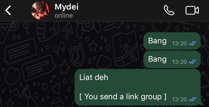 mangochessecake's tweet photo. #mylea / #myagla -- Fans Nomor Satu

prompt : Caelus ngasih liat Mydei kalo ada grup isinya fansclub simping Aglaea.

warn : OOC, profanities, agak gws dikit, humor jelek jamet, ignore time stamp and my typo.

pov caelus : dark mode
pov mydei : light mode https://t.co/XqoPrXODdQ