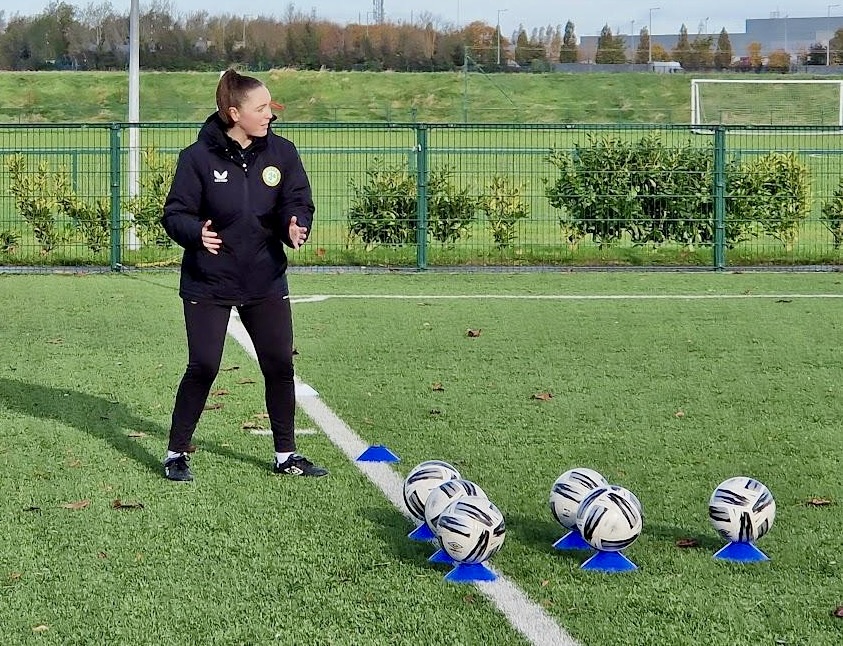Well done to <a href="/_heatherjameson/">Heather Jameson</a> on winning the <a href="/HerSportDotIE/">Her Sport</a> Community Award 👏

Heather does fantastic work as part of our Football For All Programme ⚽️