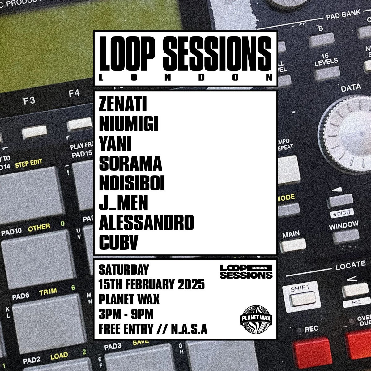 Smho Wal (@smhowal) on Twitter photo We're excited to be back at @planetwaxuk for another season of <a href="/loop_sessions/">Loop Sessions</a> LDN showcase events.
Our first of 2025 is the 15th of Feb 💨 We're excited to be back at @planetwaxuk for another season of <a href="/loop_sessions/">Loop Sessions</a> LDN showcase events.
Our first of 2025 is the 15th of Feb 💨