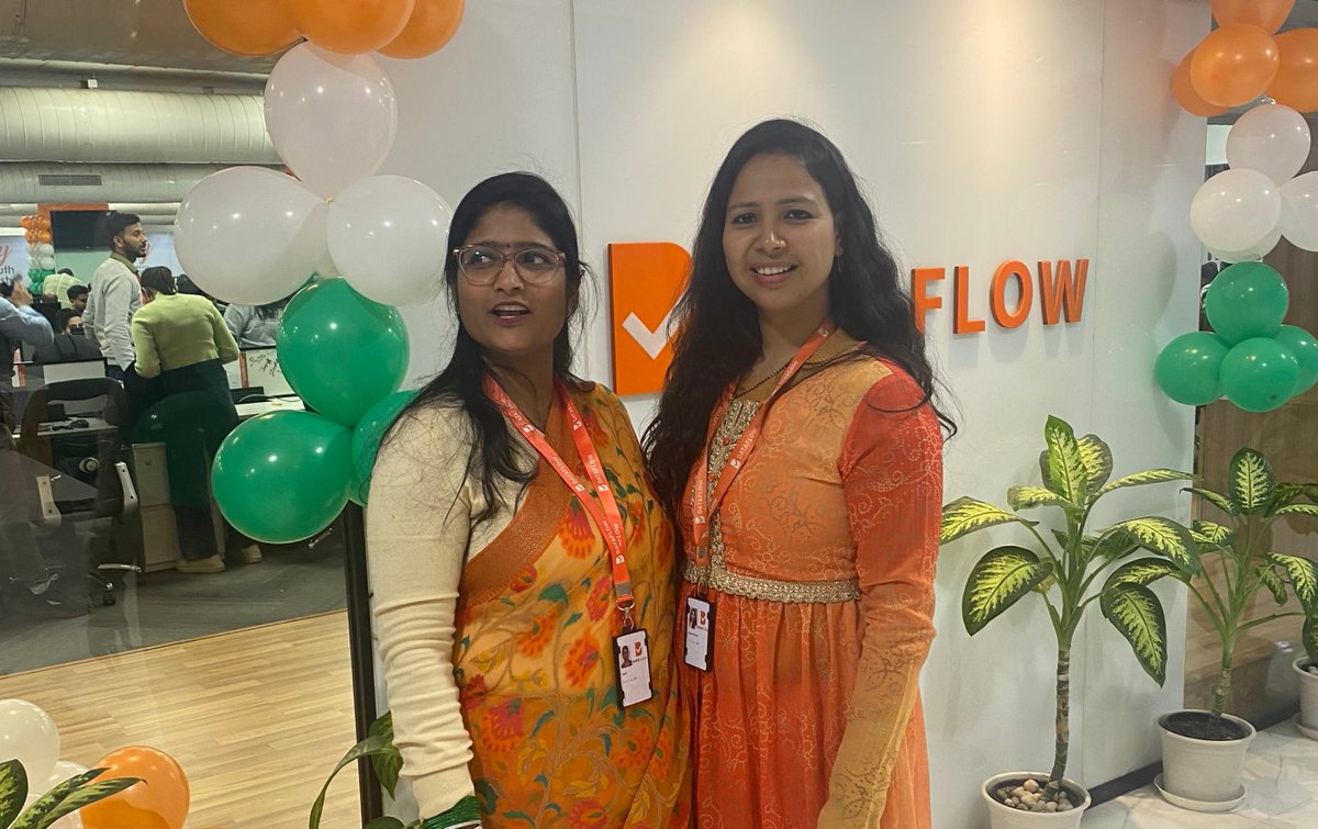 DataFlowGroup's tweet image. 🇮🇳 DataFlow's Noida office celebrated India's 76th Republic Day with amazing energy! 🎉 From dressing in national colors to a fun history and culture quiz, it was a fantastic display of our team's diversity and spirit.
#IndiaRepublicDay #DataFlow #Diversity