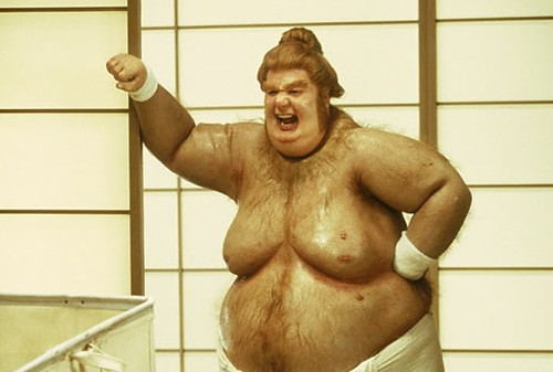 yesimbloo's tweet photo. fat fuck @orangie behind the scenes postured up looking for his next 100k rug after posting a fake crying video looking like a lesbian https://t.co/saFsmhlzaF