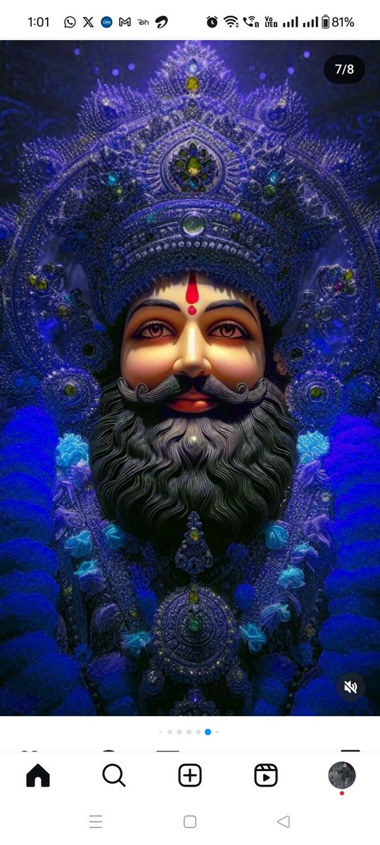 ‼️‼️जिनके दर से कोई खाली नहीं लौटता, जिनके नाम से दिल को सुकून मिलता है, वही हैं हमारे श्याम बाबा।
हे खाटू श्याम, अपनी कृपा ऐसे ही सब पर बनाए रखना।
जय श्री श्याम 🙏‼️‼️