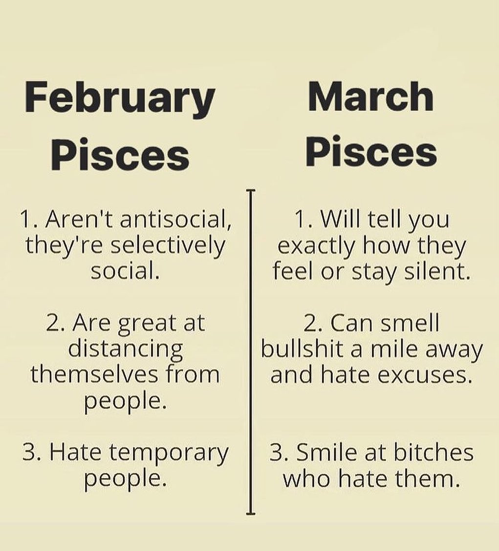 PiscesPosse's tweet photo. pisces life: https://t.co/lw7SuhmfBn