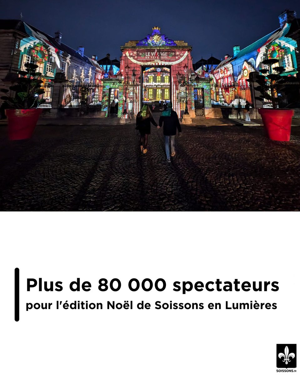 #soissonsenlumieres : La magie de Noël a illuminé les fêtes !
soissons.fr/ds5b

#soissons #grandsoissons #videomapping
