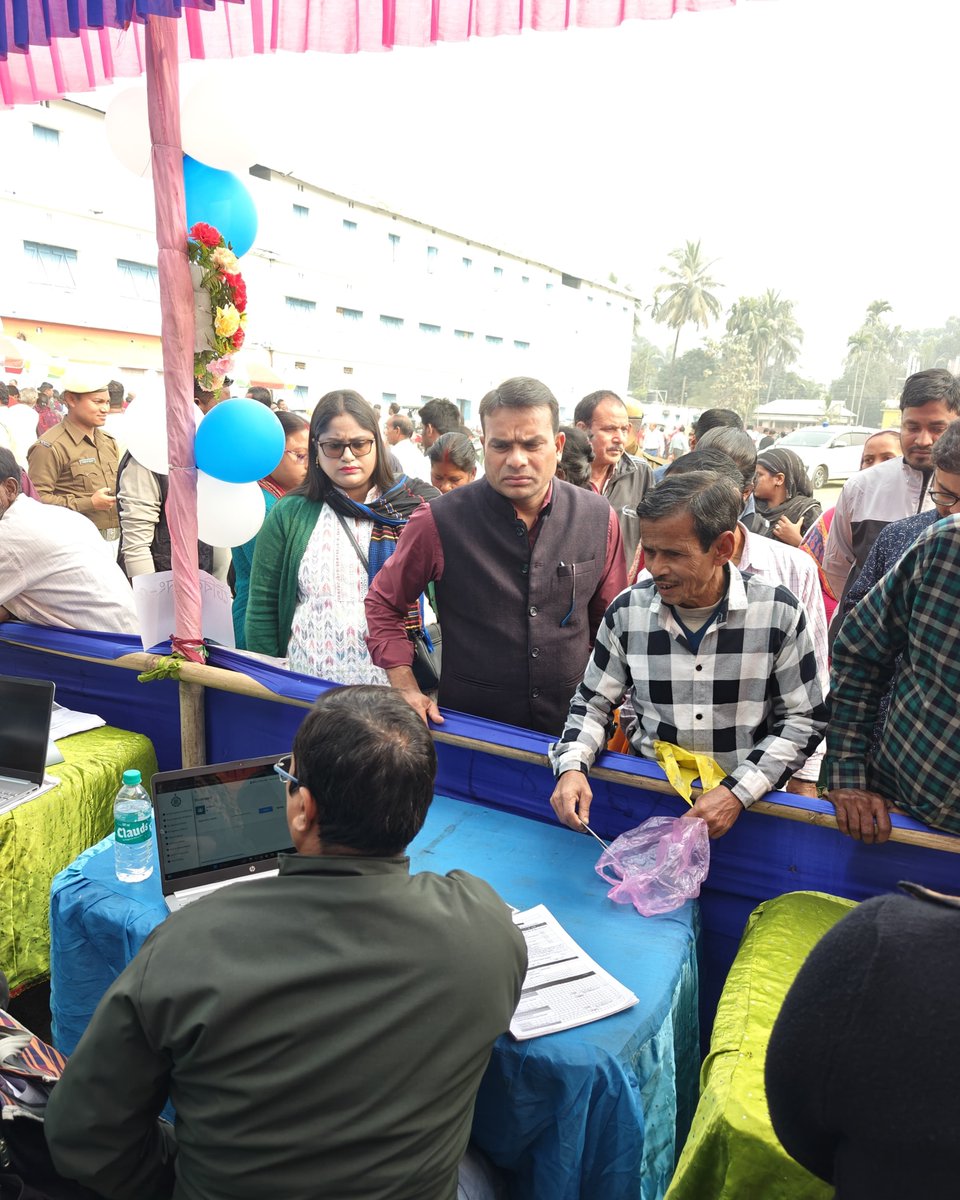 Joint visit made by DM sir &amp; BDO madam at Dewanhat High School Duare Sarkar camp,Cooch Behar-I Dev. Block #Duare_Sarkar_Phase_IX <a href="/DMCoochbehar/">DM CoochBehar</a> <a href="/DCoochbeha53730/">DICO Coochbehar</a>