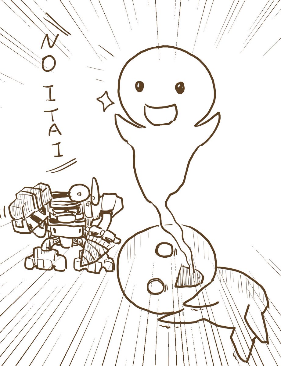 そういや、昔にちょらりすさんに送らせて貰った絵を思い出しました。…はいしゃ、いくの、やだなー(¦3[▓▓] 