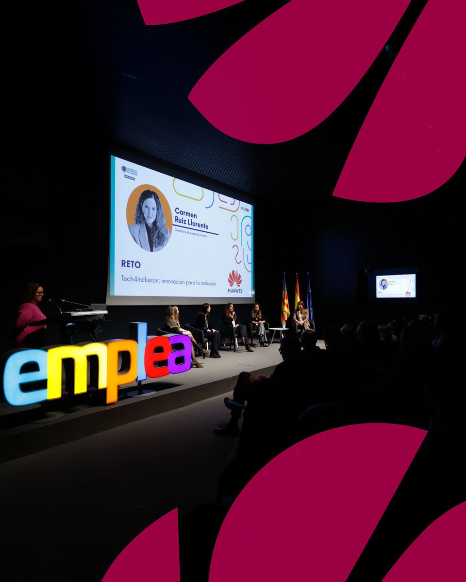 HuaweiSpain's tweet photo. 🙌 ¡La @UPV ha lanzado un año más el programa #EmpleaUpv y, por supuesto, participamos de nuevo!
¡Es la tercera edición del programa de liderazgo y posicionamiento femenino en las organizaciones para el fomento, la formación y el desarrollo de la empleabilidad de las mujeres para alcanzar puestos de responsabilidad en el mundo laboral!
✅ Desde #Huawei creemos que la tecnología tiene un papel clave para proporcionar soluciones innovadoras que no dejen a nadie atrás.
👉Nuestra compañera Carmen Ruiz Lorente, directora de Asesoría Jurídica en #HuaweiEspaña, ha propuesto un reto muy especial siguiendo la dinámica de nuestra iniciativa #TECH4ALL:
¿Cómo puede ayudar la tecnología a que los refugiados se adapten más rápido a sus nuevos entornos?
🎤 Según palabras de Ruiz, “nos comprometemos a hacer del mundo un lugar más inclusivo y sostenible para todos. ¡Encontremos la mejor manera de ayudar a los demás a través de soluciones tecnológicas!”.
¡Estamos deseando ver las ideas de las estudiantes!👩💻 ¡Ya está abierto el plazo de Inscripción de participantes! Te esperamos:
https://t.co/TNYLoTMIBz