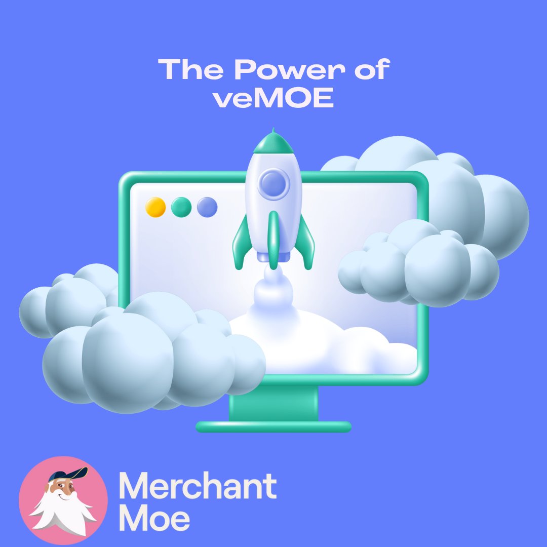 xenon8565's tweet photo. Stake $MOE on #MerchantMoe and gain veMOE - your key to governance. This isn't just about earning; it's about influencing the direction of the platform. Every stake is a vote for your DeFi vision. #Governance #CryptoStaking https://t.co/UtbmcWZeaY