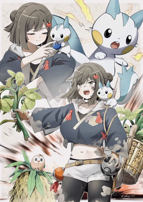丸出しのヒグマことガチグマのインパクトが最高なレジェアル!!
未だに一番好きなポケモンシリーズだぜ✨!!!
 #LEGENDSアルセウス3周年 