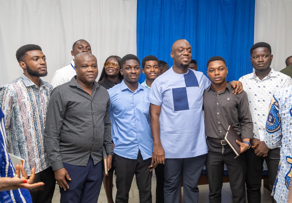 Kicked off the ‘Rebuilding Our Base’ tour at UG with TESCON executives &amp; Pro-NPP student leaders. Together, we’re reconnecting with our base. Let’s rebuild for victory 2028! #JFK #RebuildingOurBase #NPP