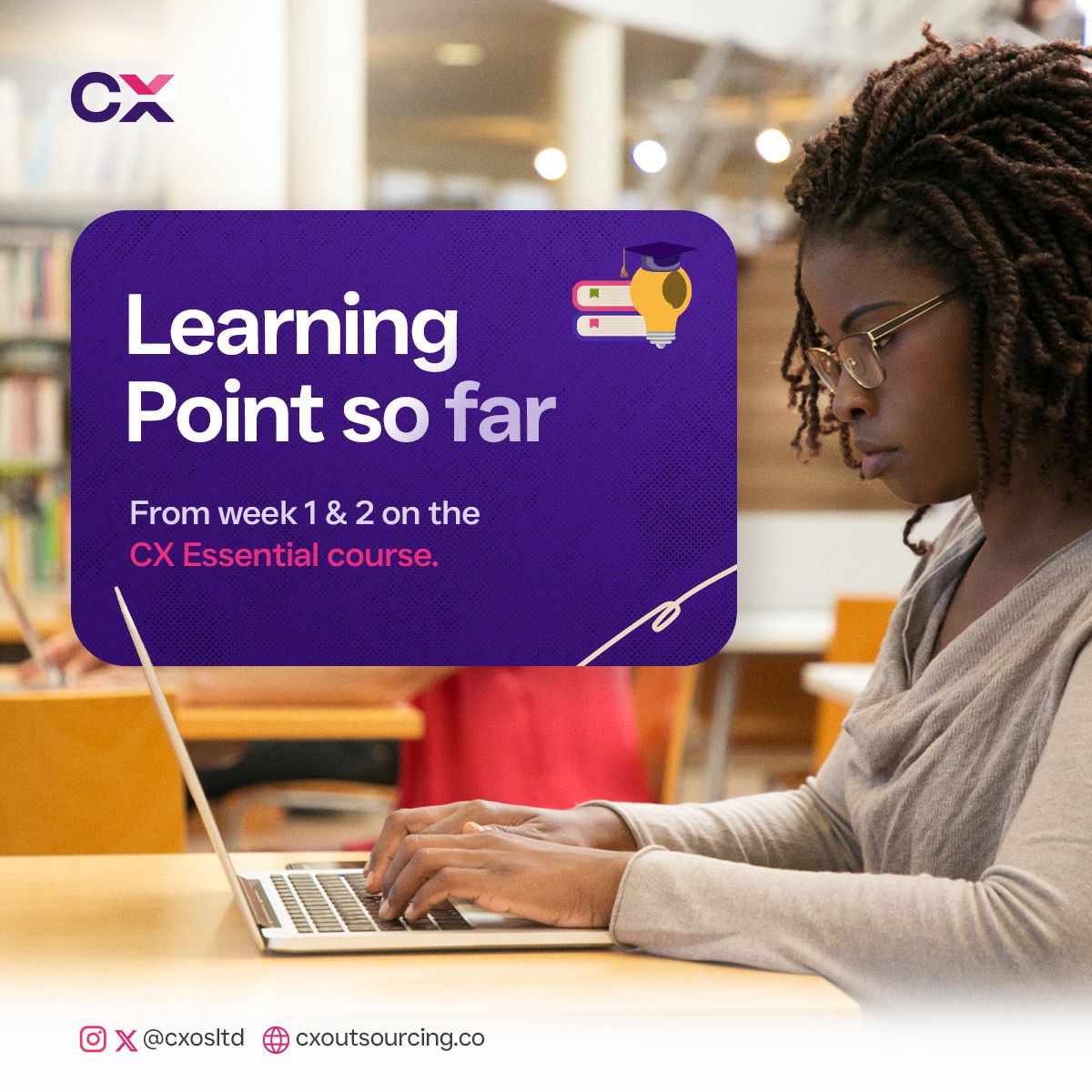 cxosltd's tweet photo. Two weeks into our #CXEssential course, and what an amazing journey it’s been!

Big thanks to our incredible instructors, Micheal Akinboni, Judith Azi &amp; Adekolajo Adesoye, for guiding us through:

- What CX is, and when it begins

#CX #CustomerExperience #ProfessionalGrowth https://t.co/59XJLQ6NOn