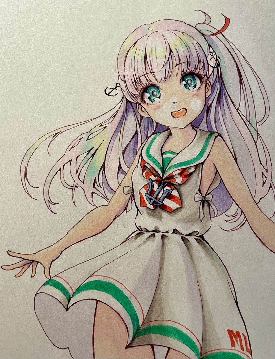 「#あなたの白色の作品を見せてください 」|おかめのイラスト