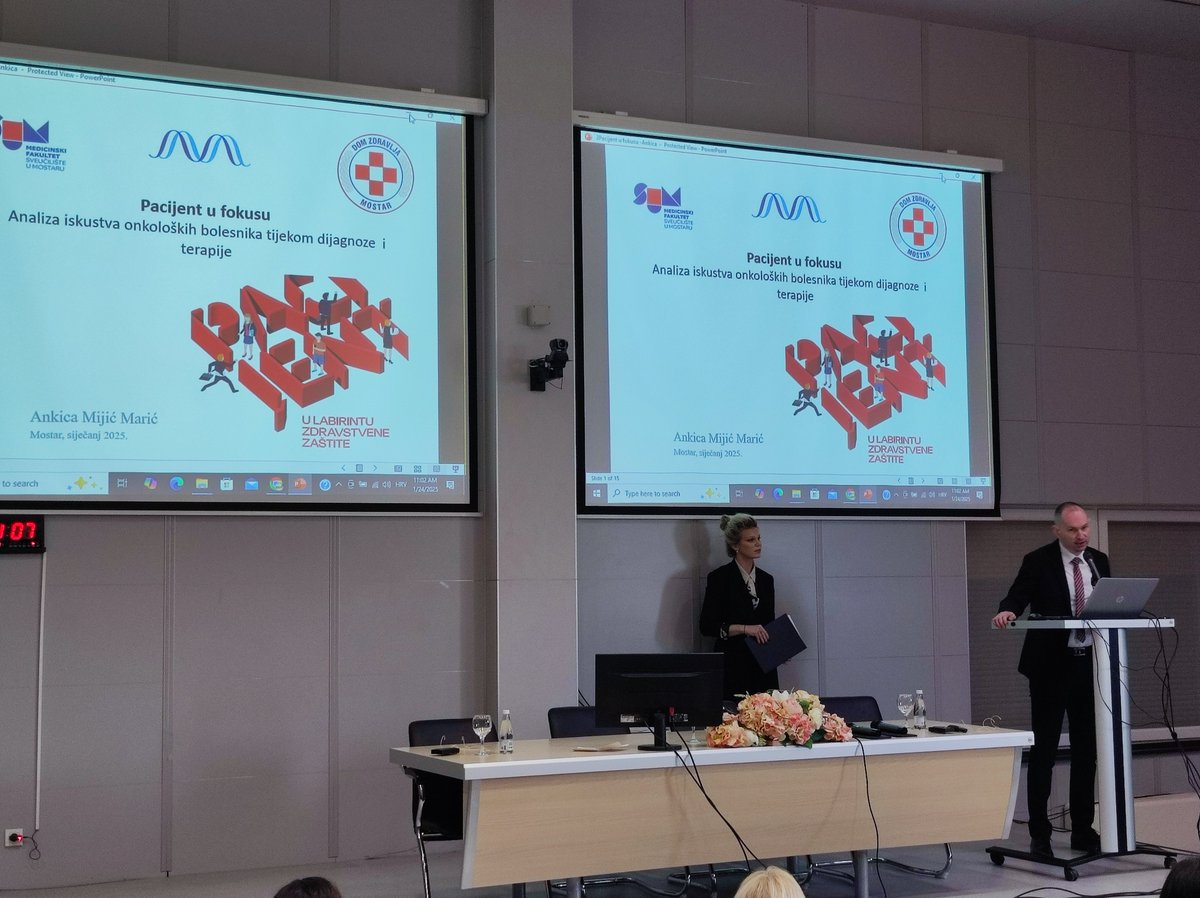 MMostaru's tweet photo. U organizaciji Medicinskog fakulteta Sveučilišta u Mostaru i DZ Mostar – Katedre za obiteljsku medicinu danas se na Medicinskom fakultetu održao simpozij stalnog medicinskog usavršavanja...https://t.co/pMdtMQKmMB
#medicinskifakultetmostar https://t.co/iZDWq38L1O