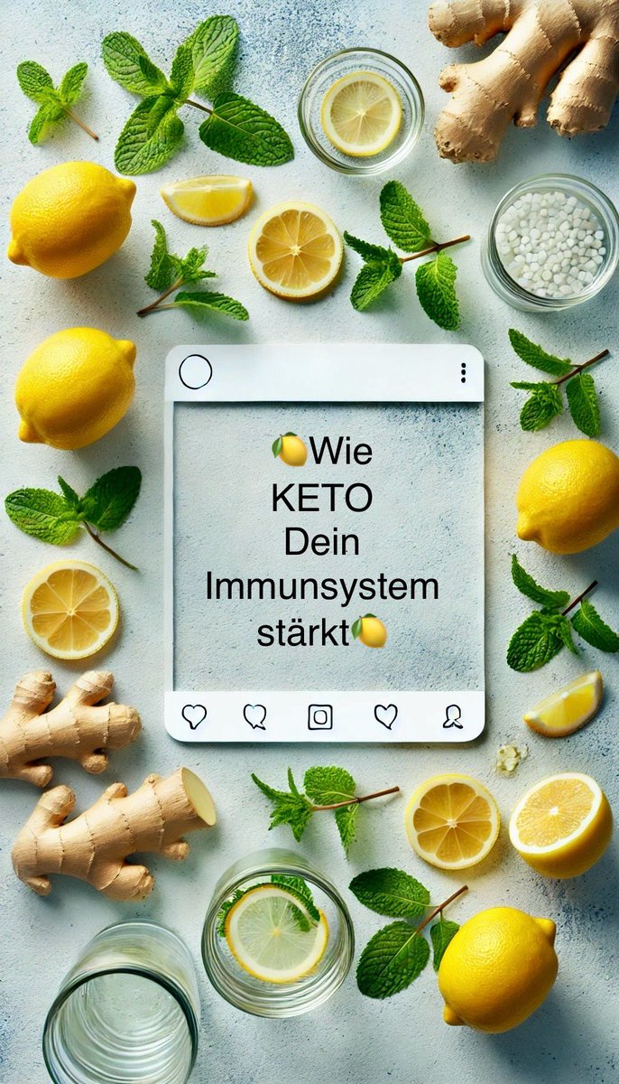Keto_Sandra's tweet photo. 🍋Wie Keto Dein Immunsystem stärkt🍋

Die ketogene Ernährung ist mehr als nur eine Diät – sie unterstützt aktiv Dein Immunsystem. Durch den Verzicht auf Zucker und verarbeitete Kohlenhydrate reduzierst Du Entzündungen und stabilisierst Deinen Blutzucker. Gesunde Fette wie in Avocado, Lachs und Nüssen liefern wichtige Nährstoffe, während Ketone antioxidativ wirken und Deine Zellen schützen. Zusätzlich fördert Keto eine gesunde Darmflora – ein entscheidender Faktor für starke Abwehrkräfte.

#keto #gesundbleiben #immunsystemstärken #lowcarb #gesundessen